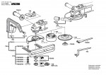 Bosch 0 601 357 042 GWS 20-230 Angle Grinder 240 V / GB Spare Parts GWS20-230